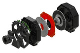 Thrustmaster T598 X Sort USB Rat + Pedaler Analog/digital PC, Xbox Series S, Xbox Series X, Xbox One S, Xbox One X, Xbox One