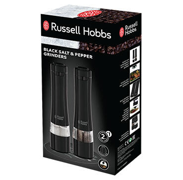 Russell Hobbs 28010-56 krydderishaker Sort Salt & peber shakersæt