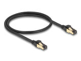DeLOCK 80247 netværkskabel Sort 0,5 m Cat7 S/FTP (S-STP)