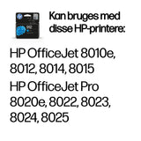 HP 912 Original Ink-blækpatron, cyan