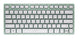 CHERRY KW 7100 MINI BT tastatur Universel Bluetooth QWERTY US International Mintfarve