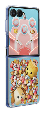 Samsung EF-ZF766CTEGWW mobiltelefon etui 17,5 cm (6.9") Cover Transparent