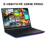 ASUS ROG Strix SCAR 18 G835LW-SA038W Intel Core Ultra 9 275HX Laptop 45,7 cm (18") WQXGA 64 GB DDR5-SDRAM 2 TB SSD NVIDIA GeForce RTX 5080 Wi-Fi 7 (802.11be) Windows 11 Home Sort