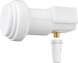 Goobay 67269 Low Noise Block downconverter (LNB) Grå, Hvid