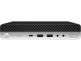 T1A HP EliteDesk 800 G5 Refurbished Intel® Core™ i5 i5-9500 8 GB DDR4-SDRAM 256 GB SSD Windows 11 Pro Mini PC Sort, Sølv