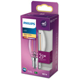 Philips Filament kertepære, klar 25 W B35 E14
