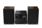 Sharp XL-B512(BR) stereoanlæg Home audio micro system 45 W Brun