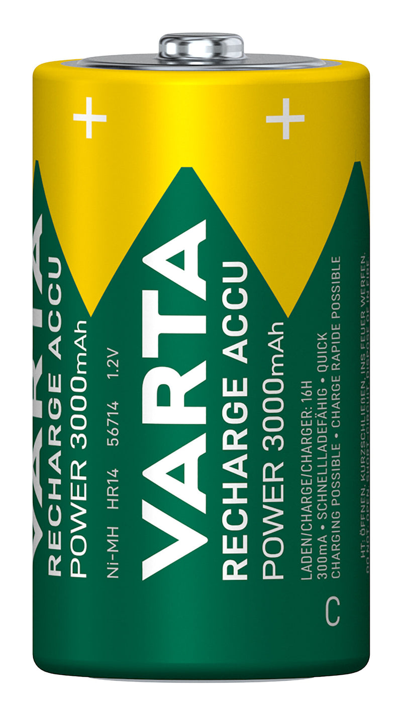 Varta 56714 101 412 husholdningsbatteri Genopladeligt batteri C Nikkel-Metalhydrid (NiMH)
