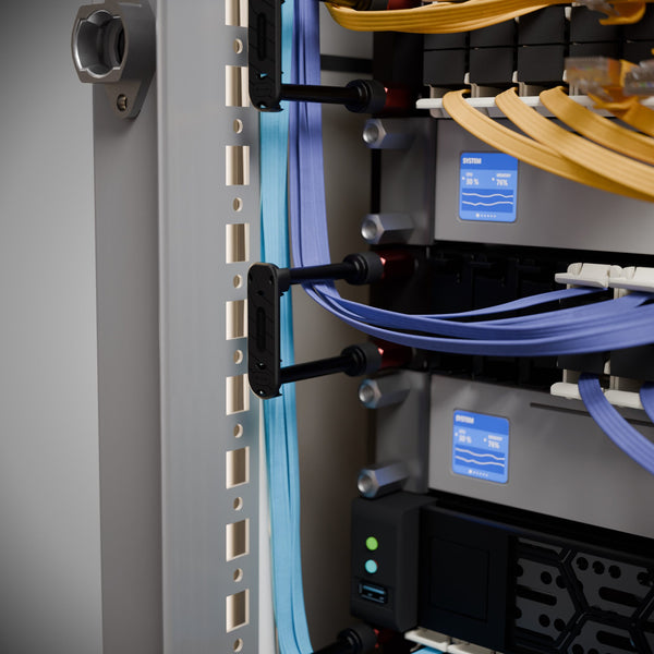PATCHBOX PBCSX24K tilbehør til rack Kabelbakkepanel