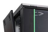 Digitus DN-19 12-U-EC-SW stativ 12U Vægmonteret stativ Sort