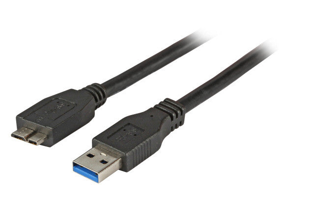 EFB Elektronik K5295SW.1 USB-kabel USB 3.2 Gen 1 (3.1 Gen 1) 1 m USB A Micro-USB B 5 Gbit/sek. Sort
