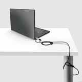 StarTech.com NBLWK-LAPTOP-LOCK kabellås Sort, Sølv 2 m