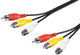 Goobay 50380 composite videokabel 1,5 m 3 x RCA Rød, Hvid, Gul