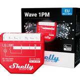 Shelly Qubino Wawe 1PM Intelligent kontakt Rød