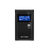 Armac O/650F/LCD UPS-enhed Interaktivt indgangsstik 0,65 kVA 2 AC stikkontakt(er)