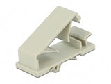 DeLOCK 60186 kabelorganisator Gulv Kabelholder Grå 10 stk