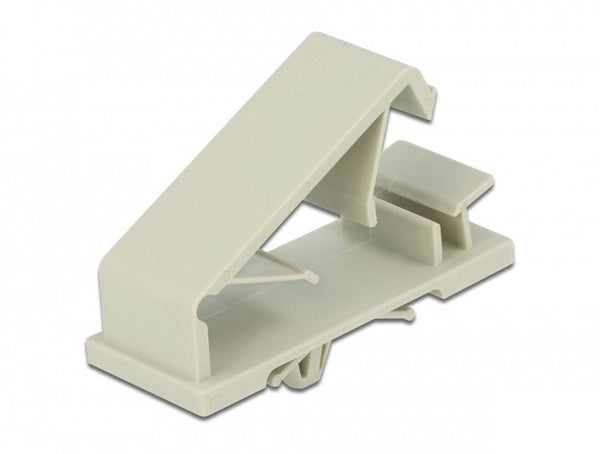 DeLOCK 60186 kabelorganisator Gulv Kabelholder Grå 10 stk