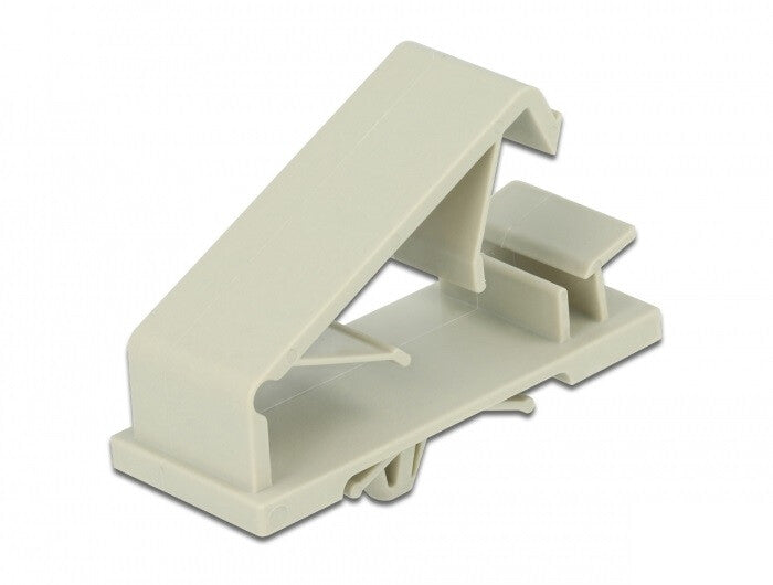 DeLOCK 60186 kabelorganisator Gulv Kabelholder Grå 10 stk