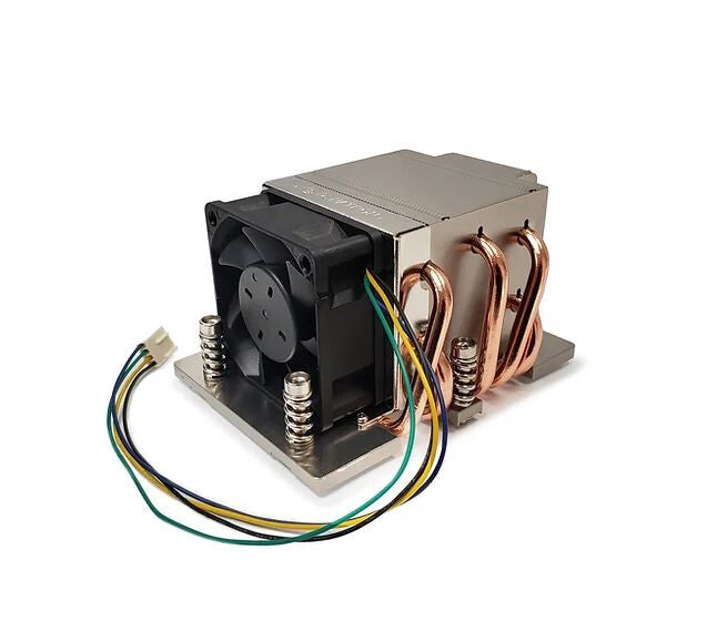 Inter-Tech J-10 Processor Luftkøler 6 cm Sort, Sølv 1 stk