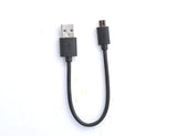 Prokord USB-0002 USB-kabel USB 2.0 0,25 m USB A Micro-USB B Sort