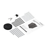 StarTech.com RK1232WALHM stativ 12U Vægmonteret stativ Sort