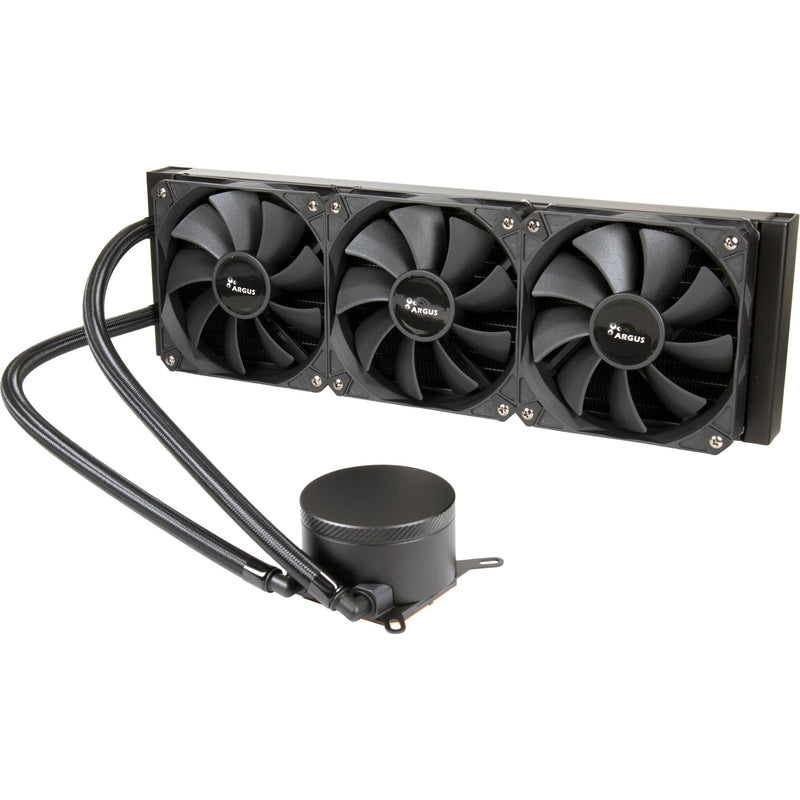Inter-Tech B-360 Processor Alt-i-en væskekøler 12 cm Sort 1 stk