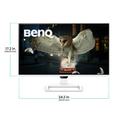 BenQ EW270Q computerskærm 68,6 cm (27") 2560 x 1440 pixel 2K Ultra HD LCD Hvid