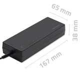 Qoltec 50798 strømadapter og vekselret Indendørs 120 W Sort