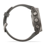 Garmin fēnix 9 3,3 cm (1.3") AMOLED 43 mm Digital 416 x 416 pixel Berøringsskærm Titanium Wi-Fi GPS (satellit)