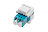 Digitus DN-96007-1-K fiber adapter LC/LC 1 stk Blå