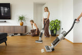Gorenje SFC216100G 2-i-1 stangstøvsuger Batteri Tør&våd Poseløs 180 W Rustfrit stål 2,6 At