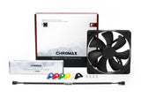 Noctua NF-A14 PWM CHROMAX.BLACK.SWAP Computerkølesystem Computerkabinet Ventilator 14 cm Sort 1 stk