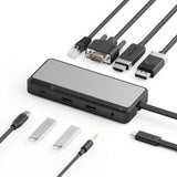 ALOGIC Fusion Pro NEXUS Ledningsført USB 3.2 Gen 1 (3.1 Gen 1) Type-C Grå