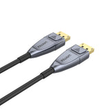 UNITEK C1617GY DisplayPort kabel 15 m Sort, Sølv
