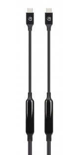 Manhattan 355971 USB-kabel USB 3.2 Gen 2 (3.1 Gen 2) 5 m USB C Sort
