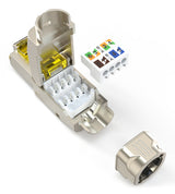 Digitus DN-93638 kabelsamler RJ-45 Sølv, Gul
