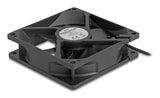 DeLOCK 67291 Computerkølesystem Computerkabinet Ventilator 9,2 cm Sort 1 stk