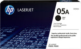 HP Original 05A LaserJet-tonerpatron, sort