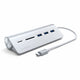 Satechi ST-TCHCRS dockingstation USB 3.2 Gen 1 (3.1 Gen 1) Type-C Sølv