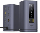 Baseus B00568101813-01 dockingstation Ledningsført USB 3.2 Gen 1 (3.1 Gen 1) Type-C Grå