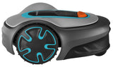 Gardena SILENO minimo Robot plæneklipper Batteri Sort, Blå, Grå