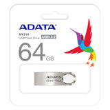 ADATA AUV210-64G-RGD USB-nøgle 64 GB USB Type-A 2.0 Beige