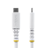 StarTech.com CC2M20GUSB4TPW USB-kabel USB4 Gen 2x2 2 m USB C 20 Gbit/sek. 240 W Hvid