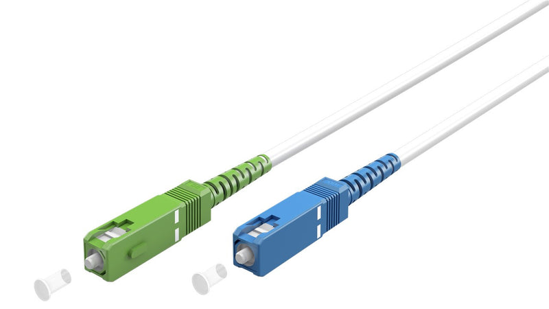 Goobay 59617 InfiniBand og fiberoptisk kabel 0,5 m SC FTTH Hvid