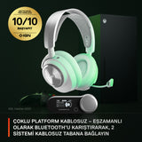 Steelseries 61525 hovedtelefoner/headset Ledningsført Spil USB Type-C Hvid