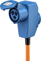 Goobay 76222 el-ledning Orange 1,5 m CEE7/3