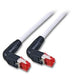 EFB Elektronik RJ45 90°S/STP Cat6 netværkskabel Grå 0,5 m Cat7 S/FTP (S-STP)