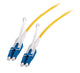 EFB Elektronik DJP-LCLCOS2-UNI-2 InfiniBand og fiberoptisk kabel 2 m LC Gul
