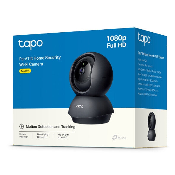 TP-Link TAPO C201 overvågningskamera IP-sikkerhedskamera Indendørs 1920 x 1080 pixel Bord/Væg