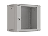Lanberg WF03-5309-10S stativ 9U Vægmonteret stativ Sort